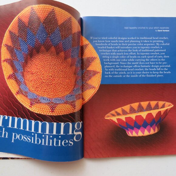 Bead and Button Magazine Creative Ideas For The Art of Beads, Jewelry Dec 2004 - Picture 5 of 16